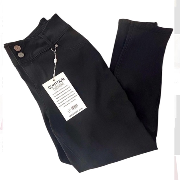 1822 Denim Denim - NWT 1822 Denim Women's Contour Black Skinny Jeans sz 14 crop 28” inseam